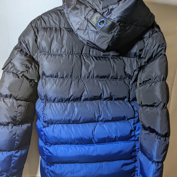 **SOLD OUT**BNWT Point Zero Askel Quilted Puffer Jacket in Blue/Black X-LARGE - Picture 9 of 15